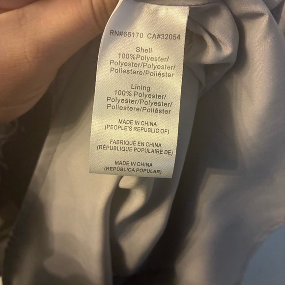 BHLDN Hutch Taye Midi Dress dove Gray Floral Slip Dress Size 4 - Picture 10 of 13